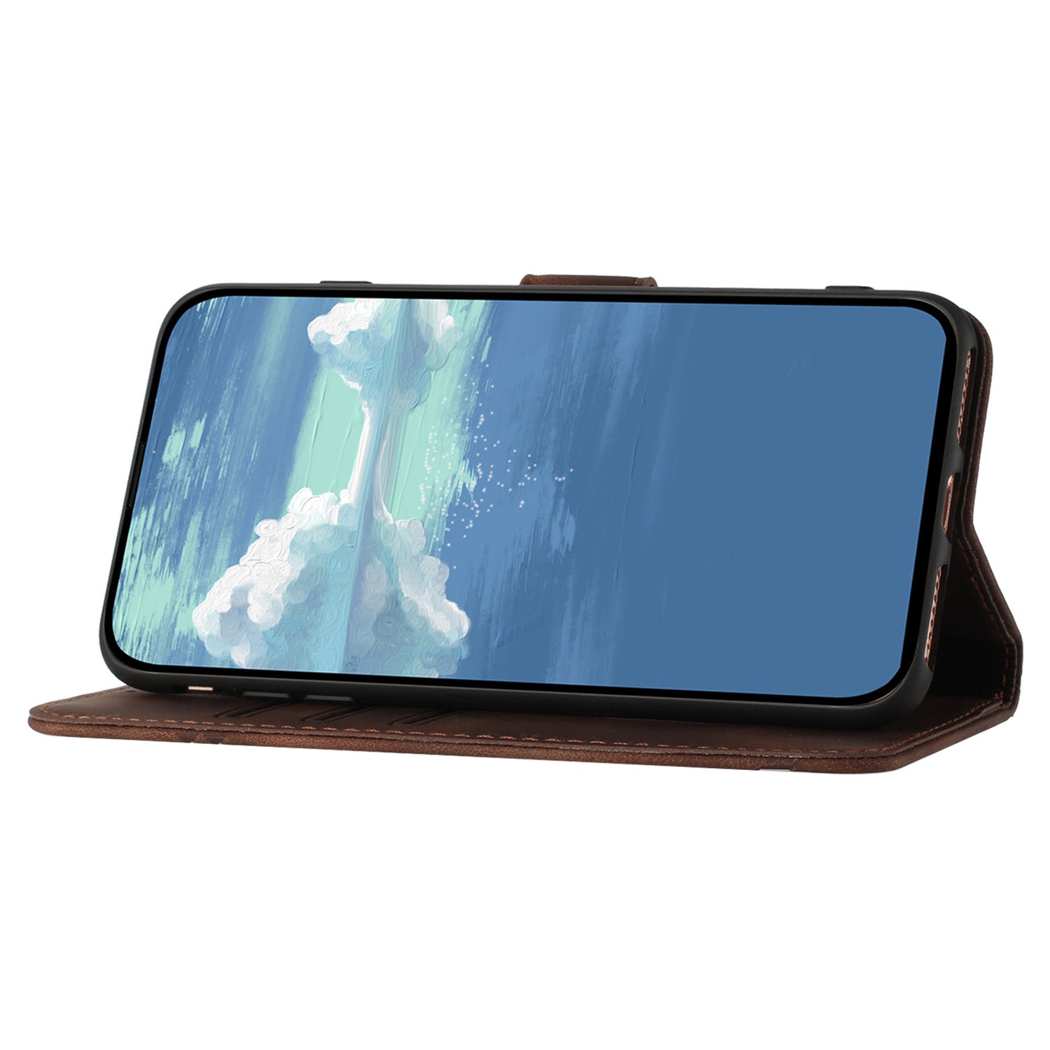 YX0040 For Samsung Galaxy A73 5G Anti-Dust PU Leather Cover Wallet Phone Stand Case with Imprinted Pattern YX0040 For Samsung Galaxy A73 5G Anti-Dust PU Leather Cover Wallet Phone Stand Case with Imprinted Pattern
